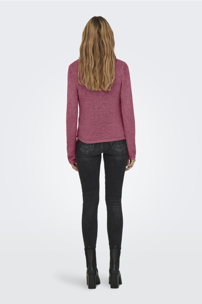 ONLGEENA L/S V-NECK KNT NOOS 15340862 HEATHER ROSE